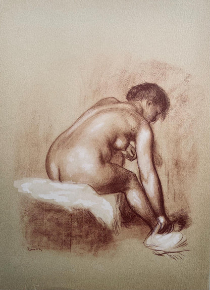 Pierre-Auguste Renoir, Composition, Seize Aquarelles Et Sanguines De Renoir, Lithograph