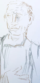 Oskar Kokoschka, Composition, Skizzenbuch Der Italienischen Reise 1963, Lithograph