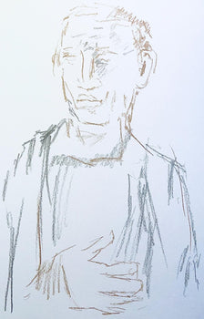 Oskar Kokoschka, Composition, Skizzenbuch Der Italienischen Reise 1963, Lithograph