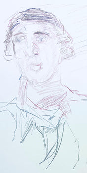 Oskar Kokoschka, Composition, Skizzenbuch Der Italienischen Reise 1963, Lithograph