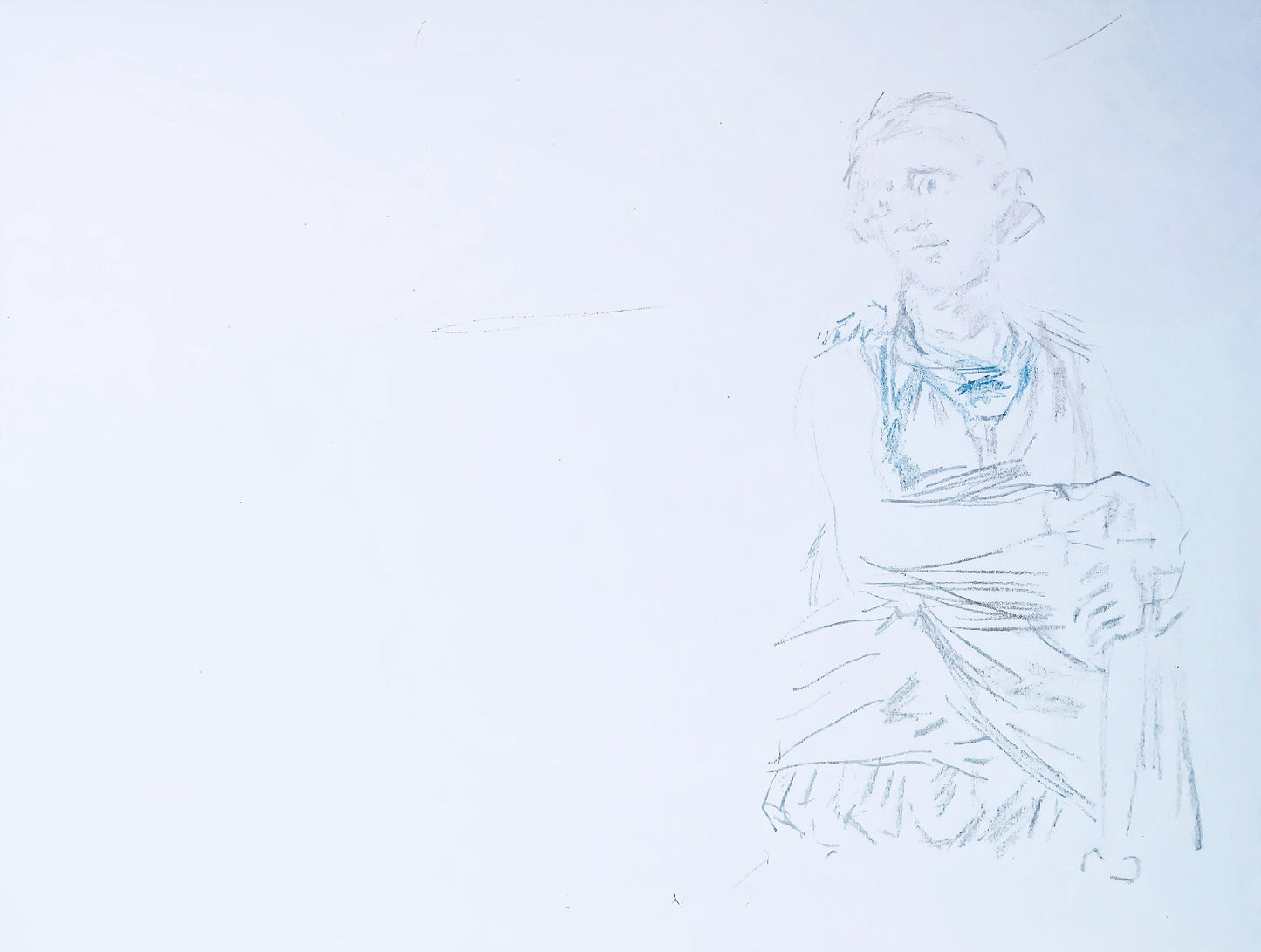 Oskar Kokoschka, Composition, Skizzenbuch Der Italienischen Reise 1963, Lithograph