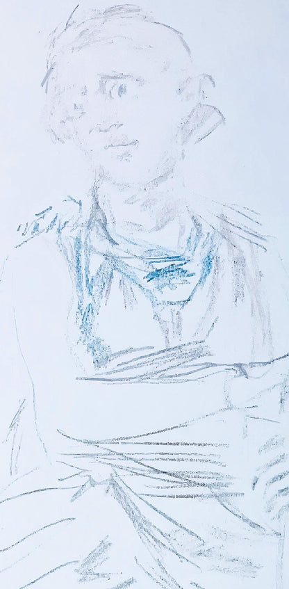 Oskar Kokoschka, Composition, Skizzenbuch Der Italienischen Reise 1963, Lithograph