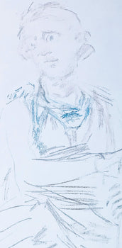 Oskar Kokoschka, Composition, Skizzenbuch Der Italienischen Reise 1963, Lithograph