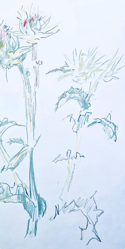 Oskar Kokoschka, Composition, Skizzenbuch Der Italienischen Reise 1963, Lithograph