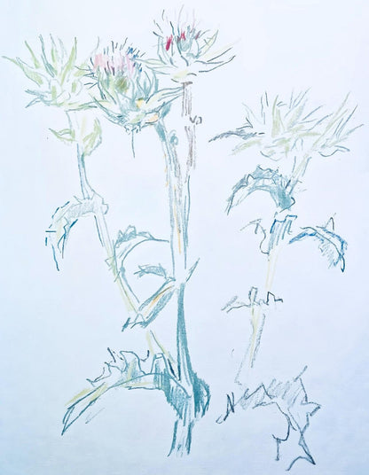 Oskar Kokoschka, Composition, Skizzenbuch Der Italienischen Reise 1963, Lithograph