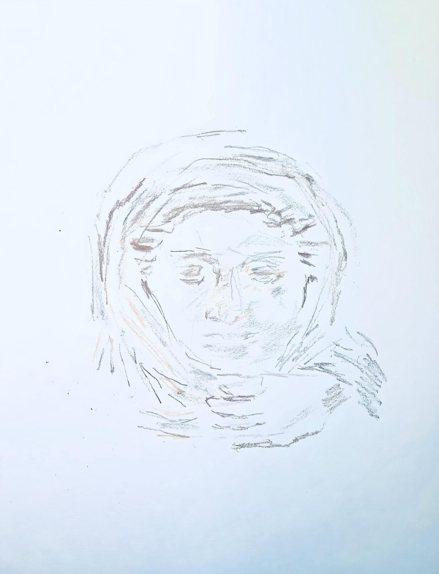 Oskar Kokoschka, Composition, Skizzenbuch Der Italienischen Reise 1963, Lithograph