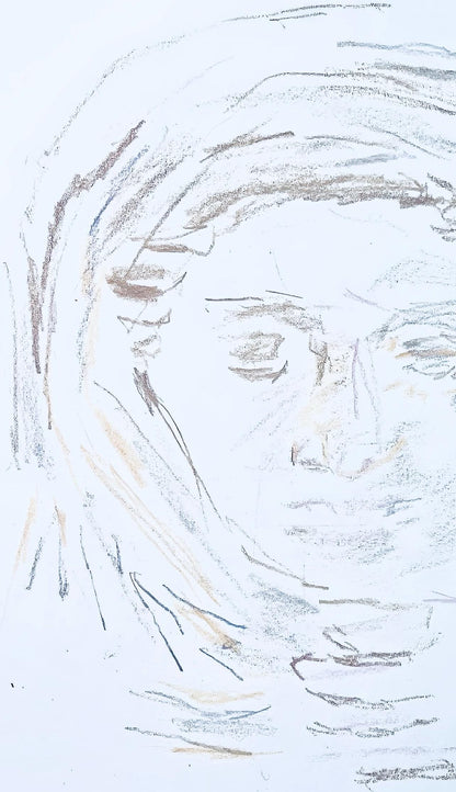 Oskar Kokoschka, Composition, Skizzenbuch Der Italienischen Reise 1963, Lithograph