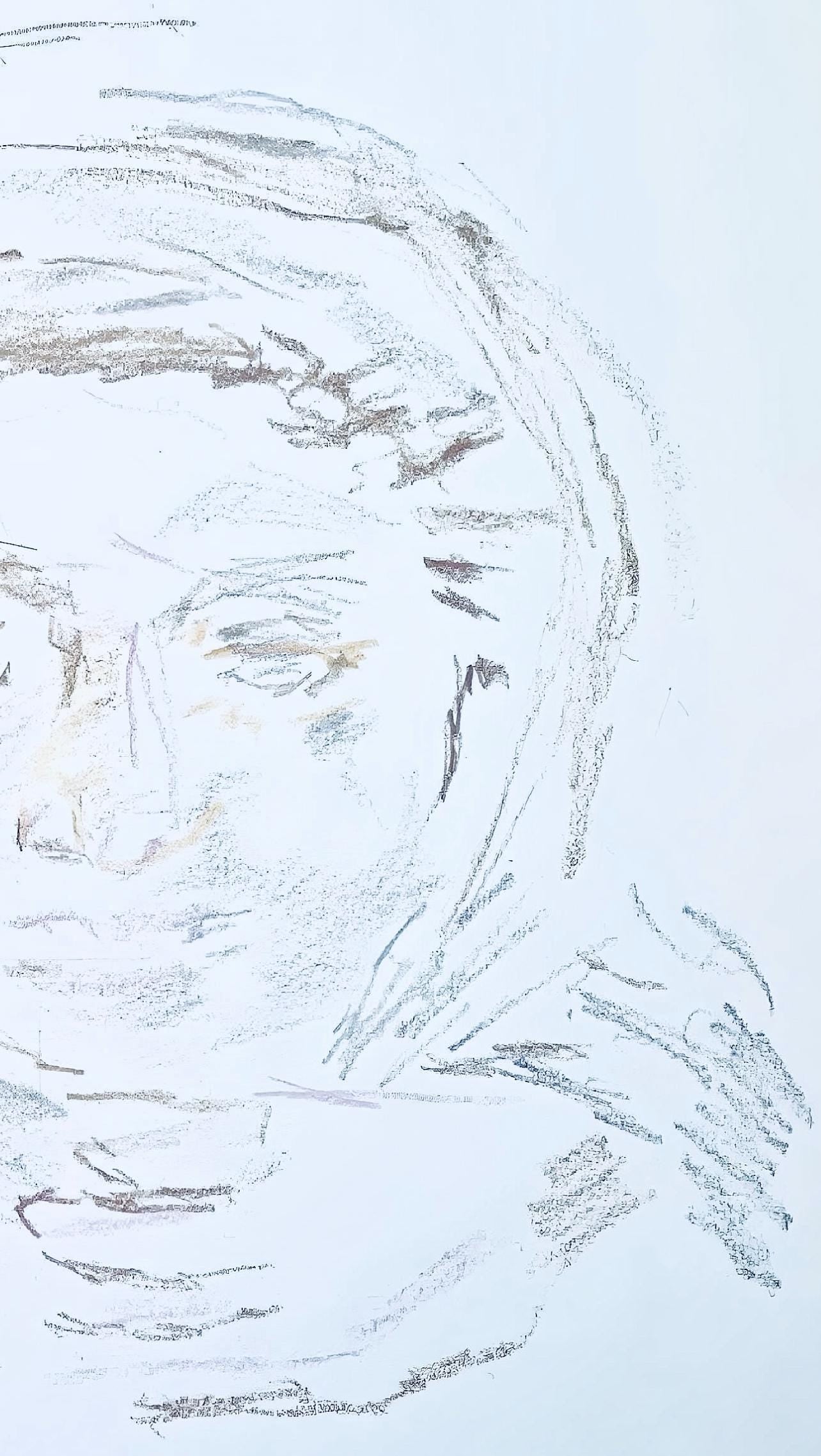 Oskar Kokoschka, Composition, Skizzenbuch Der Italienischen Reise 1963, Lithograph