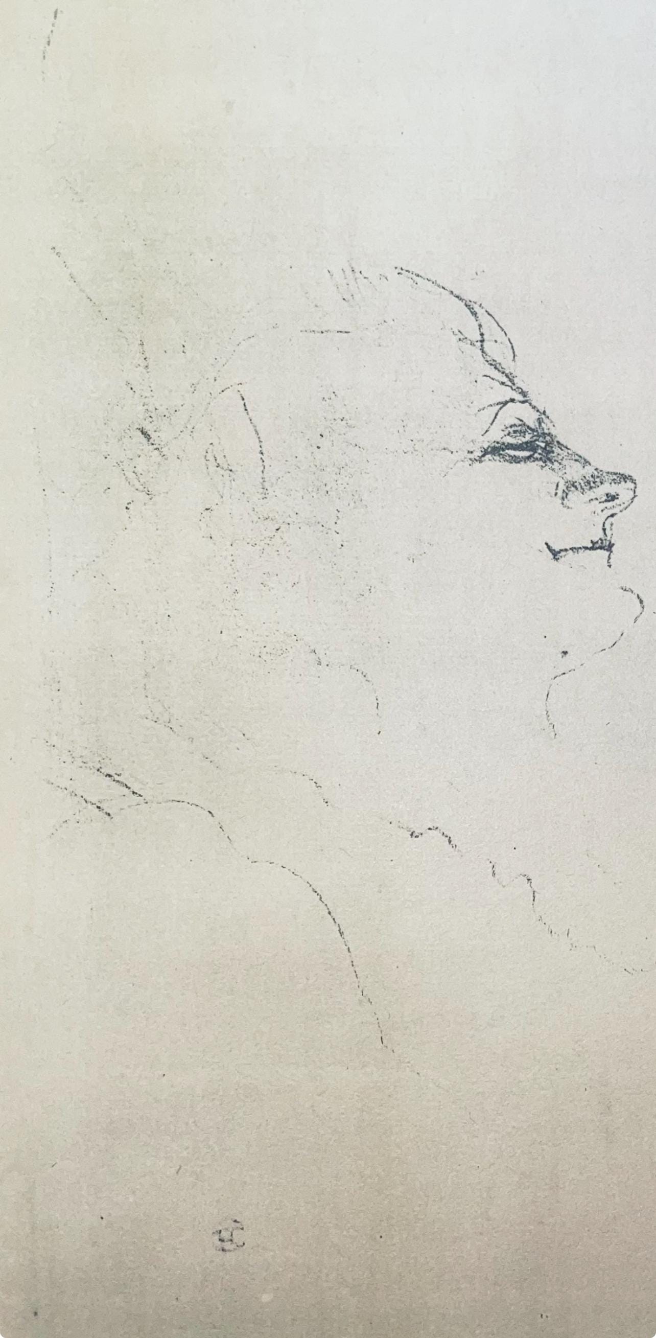 Lithograph - Henri de Toulouse-Lautrec - Composition - Images de Lautrec - 21 Planches en Couleurs