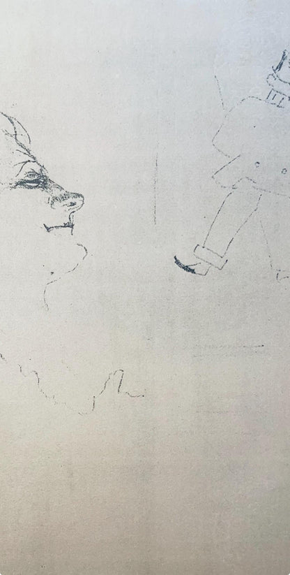 Lithograph - Henri de Toulouse-Lautrec - Composition - Images de Lautrec - 21 Planches en Couleurs