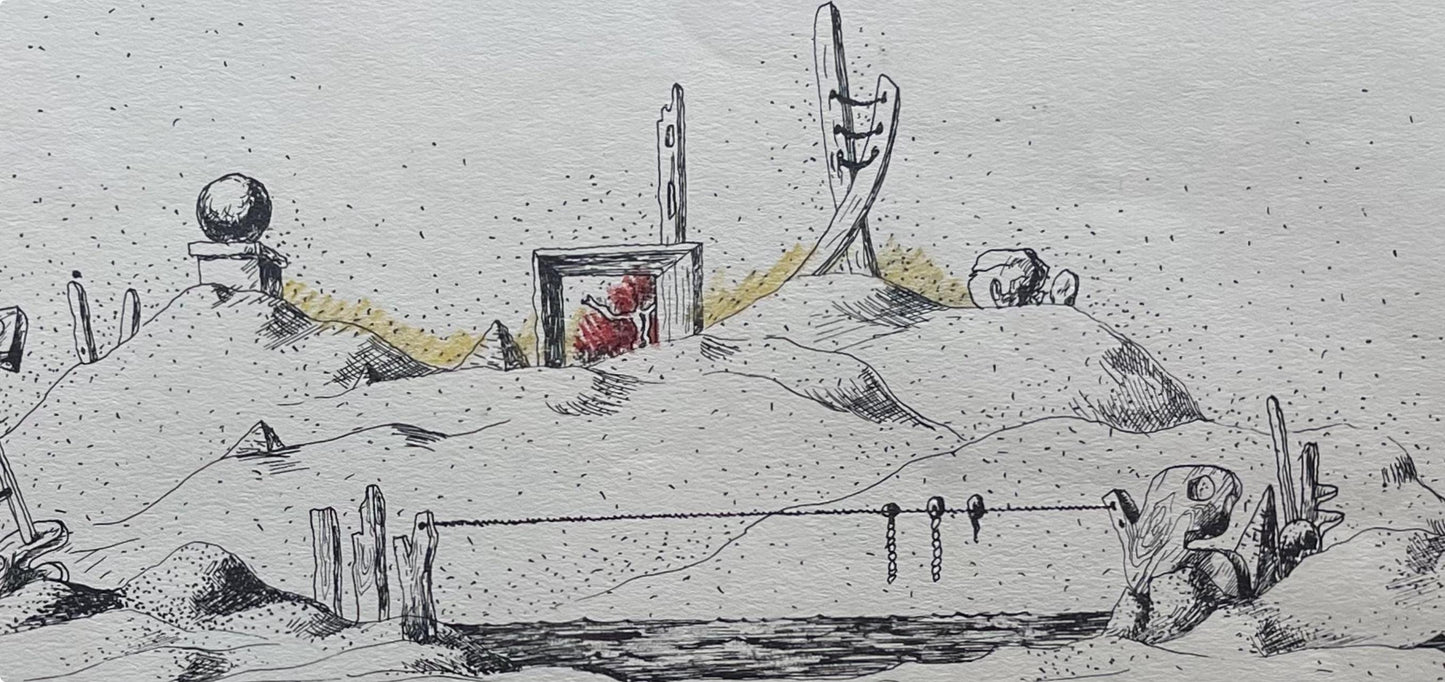 Jean Lurat, La Lyre 1932, Huit Dessins La Plume, Lithograph