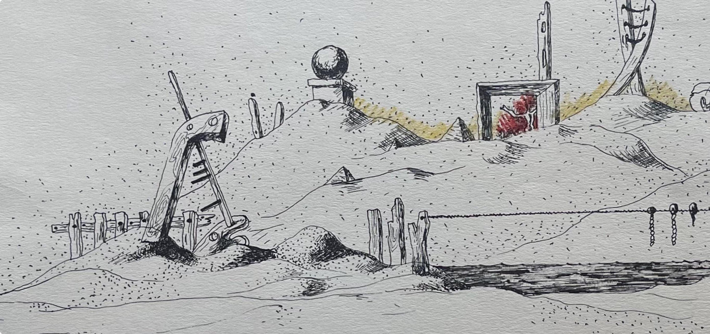 Jean Lurat, La Lyre 1932, Huit Dessins La Plume, Lithograph