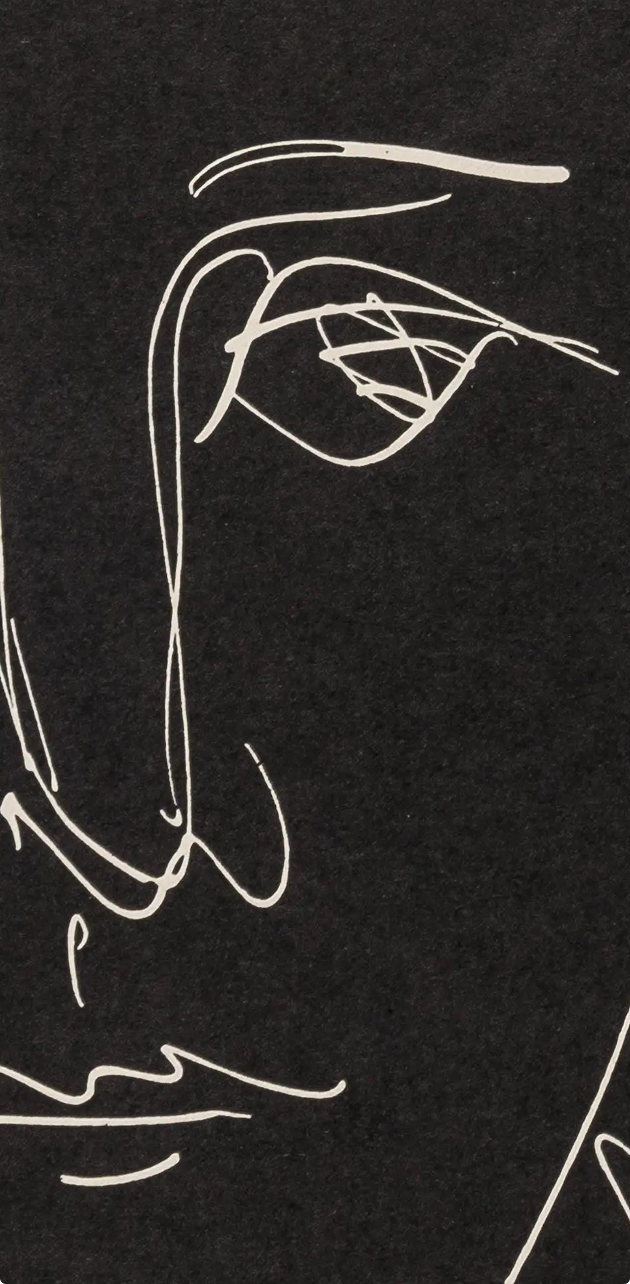 Pablo Picasso, Pour Roby, Noir (Bloch 680; Cramer 57), L'Ge De Soleil, Engraving