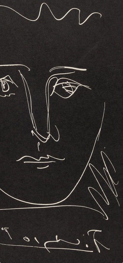 Pablo Picasso, Pour Roby, Noir (Bloch 680; Cramer 57), L'Ge De Soleil, Engraving