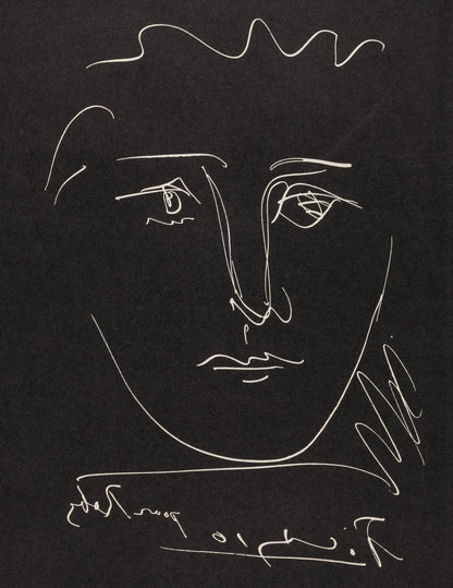 Pablo Picasso, Pour Roby, Noir (Bloch 680; Cramer 57), L'Ge De Soleil, Engraving