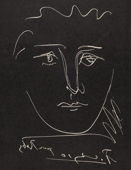 Pablo Picasso, Pour Roby, Noir (Bloch 680; Cramer 57), L'Ge De Soleil, Engraving