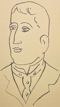 Henri Matisse, Composition (Duthuit 31), Apollinaire, Lithograph