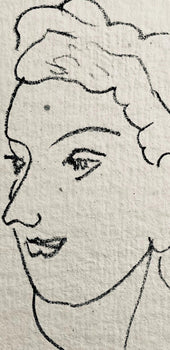 Henri Matisse, Lithographie Iii (Duthuit 20), Repli, Gravures De Henri Matisse, Lithograph