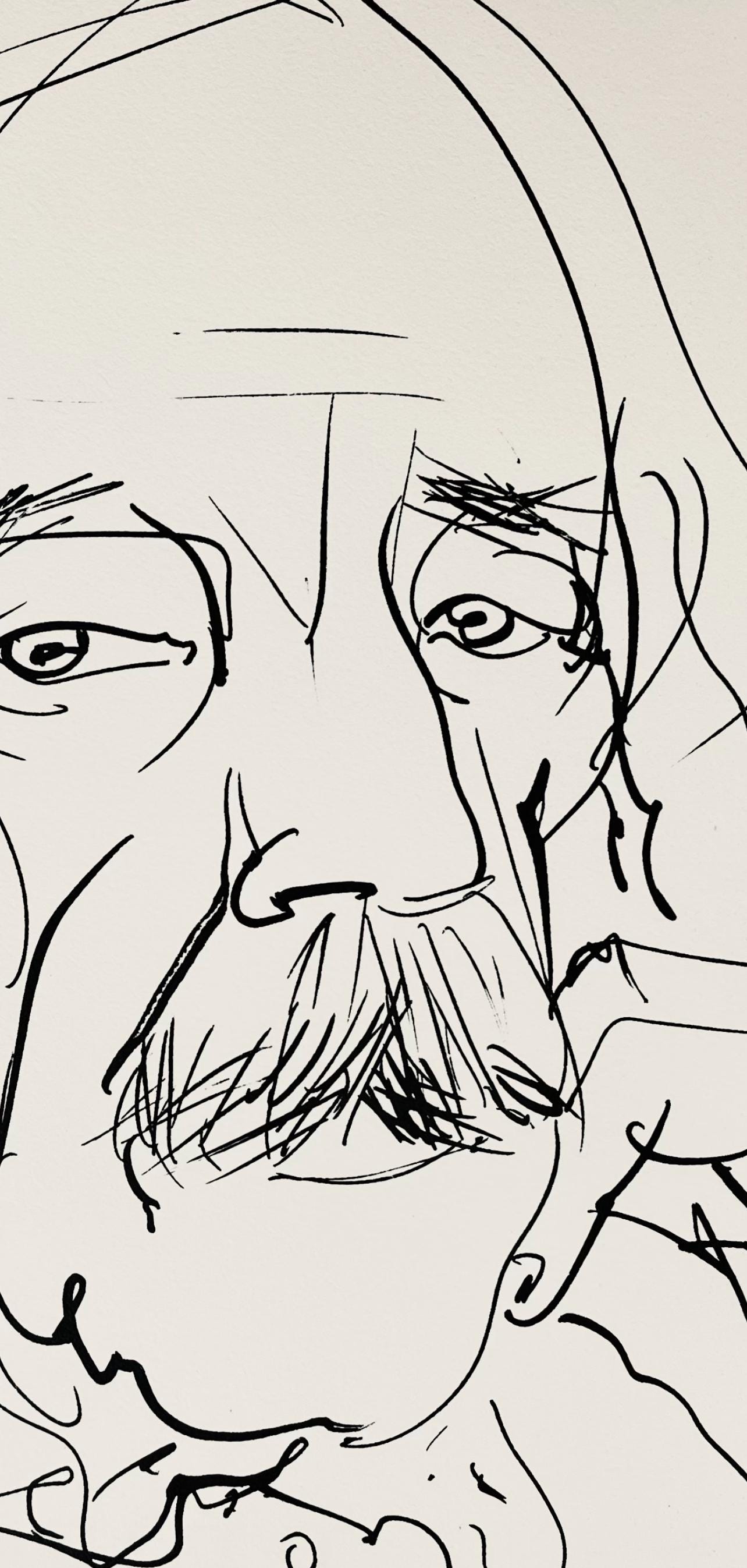 Hans Erni, Composition, Rflexions Simples Sur Le Corps, Lithograph