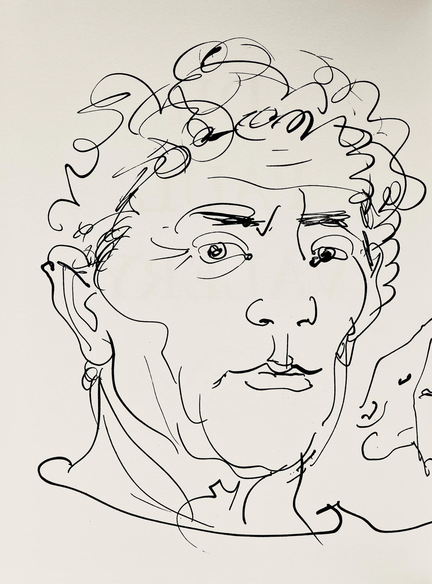 Hans Erni, Composition, Rflexions Simples Sur Le Corps, Lithograph