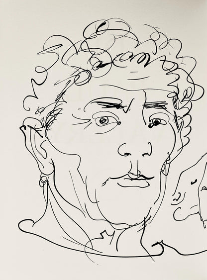 Hans Erni, Composition, Rflexions Simples Sur Le Corps, Lithograph