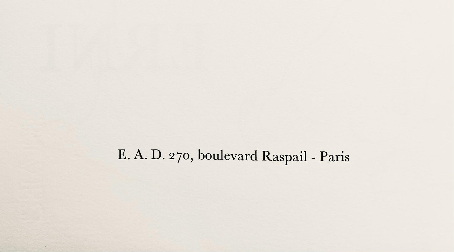 Hans Erni, Composition, Rflexions Simples Sur Le Corps, Lithograph