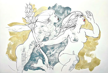 Hans Erni, Composition, Rflexions Simples Sur Le Corps, Lithograph