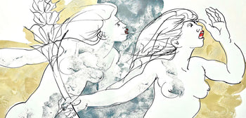 Hans Erni, Composition, Rflexions Simples Sur Le Corps, Lithograph