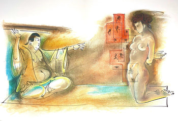 Hans Erni, Composition, Rflexions Simples Sur Le Corps, Lithograph