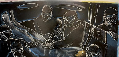 Hans Erni, Composition, Rflexions Simples Sur Le Corps, Lithograph