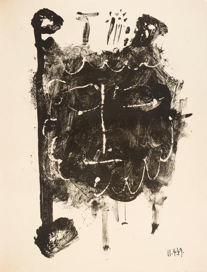 Pablo Picasso, Composition (Bloch 605-608; Mourlot 177; Reue 519-522), Elegy Of Ihpetonga,