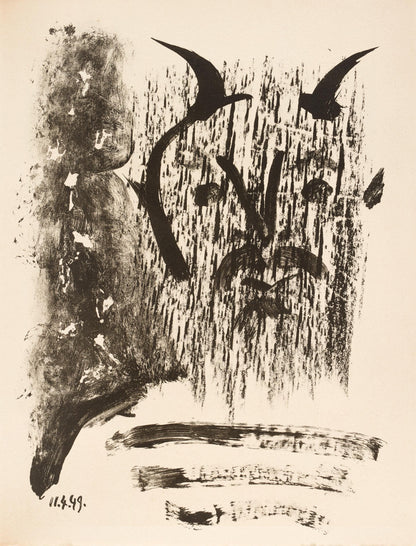 Pablo Picasso, Composition (Bloch 605-608; Mourlot 177; Reue 519-522), Elegy Of Ihpetonga,