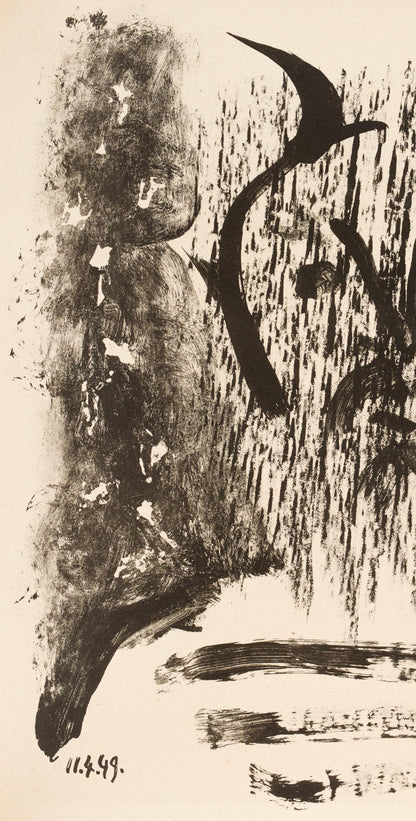 Pablo Picasso, Composition (Bloch 605-608; Mourlot 177; Reue 519-522), Elegy Of Ihpetonga,
