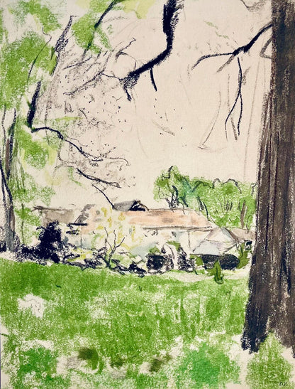 Douard Vuillard, Composition, Vuillard, Douze Pastels, Lithograph