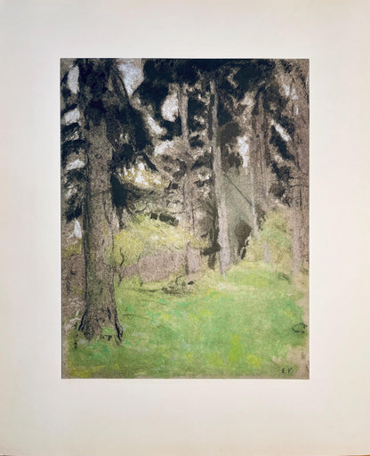 Douard Vuillard, Composition, Vuillard, Douze Pastels, Lithograph