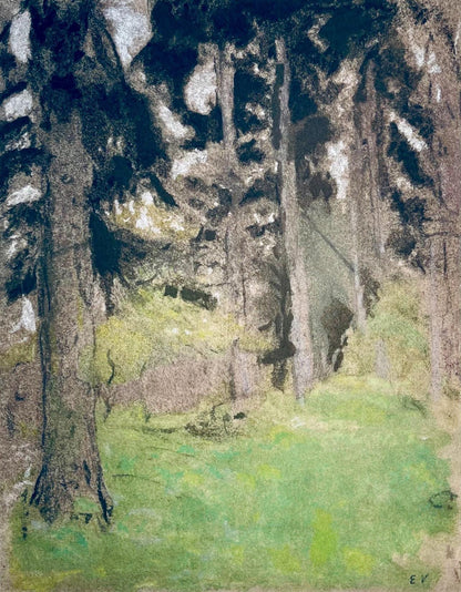 Douard Vuillard, Composition, Vuillard, Douze Pastels, Lithograph