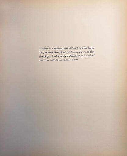 Douard Vuillard, Composition, Vuillard, Douze Pastels, Lithograph