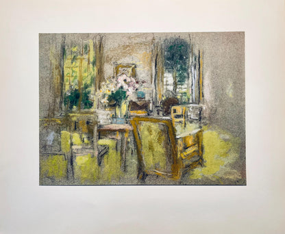 Douard Vuillard, Composition, Vuillard, Douze Pastels, Lithograph