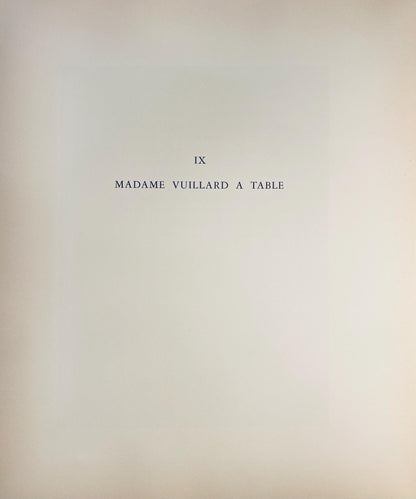 Douard Vuillard, Composition, Vuillard, Douze Pastels, Lithograph