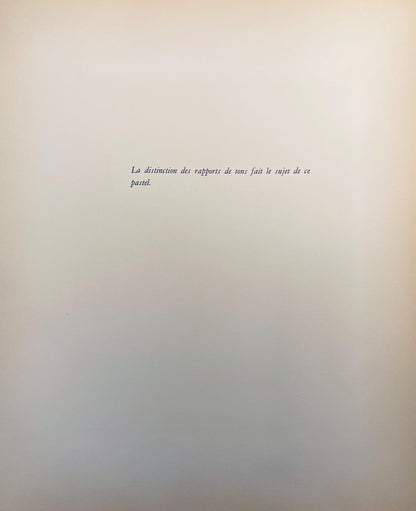 Douard Vuillard, Composition, Vuillard, Douze Pastels, Lithograph