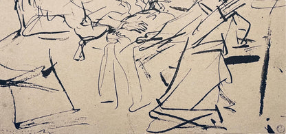 Rembrandt Van Rijn, Isaac Refusing His Blessing To Esau, Drawings From The Bible, Collotype
