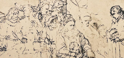 Rembrandt Van Rijn, Joseph Telling His Dream, Drawings From The Bible, Collotype