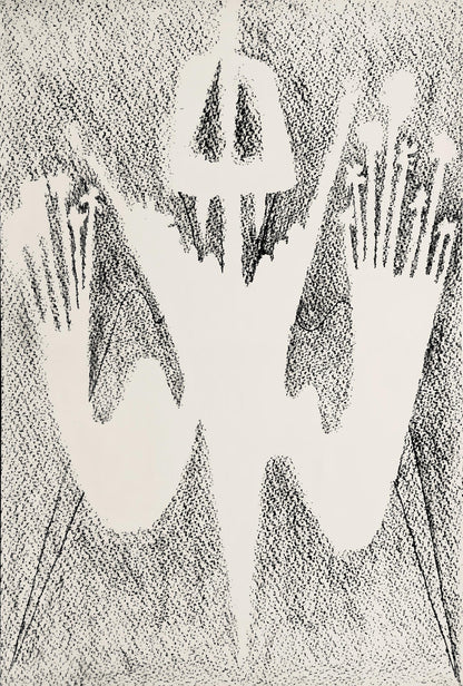 Wifredo Lam ???, Composition, Suites N3, Lithograph