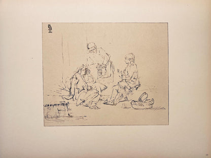 Rembrandt Van Rijn, Joseph Interpreting The Dreams Of Pharaoh'S Officers, Collotype
