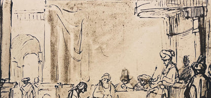 Rembrandt Van Rijn, Joseph Interpreting Pharaoh'S Dreams, Drawings From The Bible, Collotype