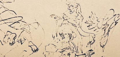 Rembrandt Van Rijn, The Sacrifice Of Manoah, Collotype