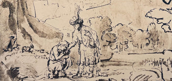 Rembrandt Van Rijn, Jonathan And David, Collotype