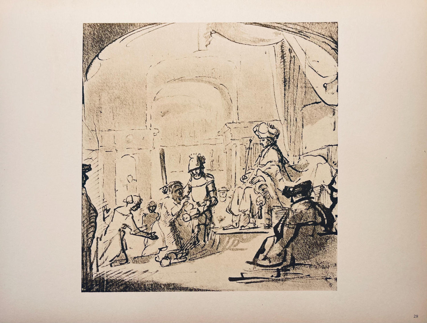 Rembrandt Van Rijn, The Judgment Of Solomon, Collotype