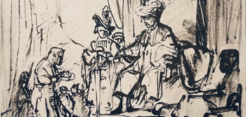 Rembrandt Van Rijn, Ahasuerus Ordering Haman To Honour Mordecai, Collotype