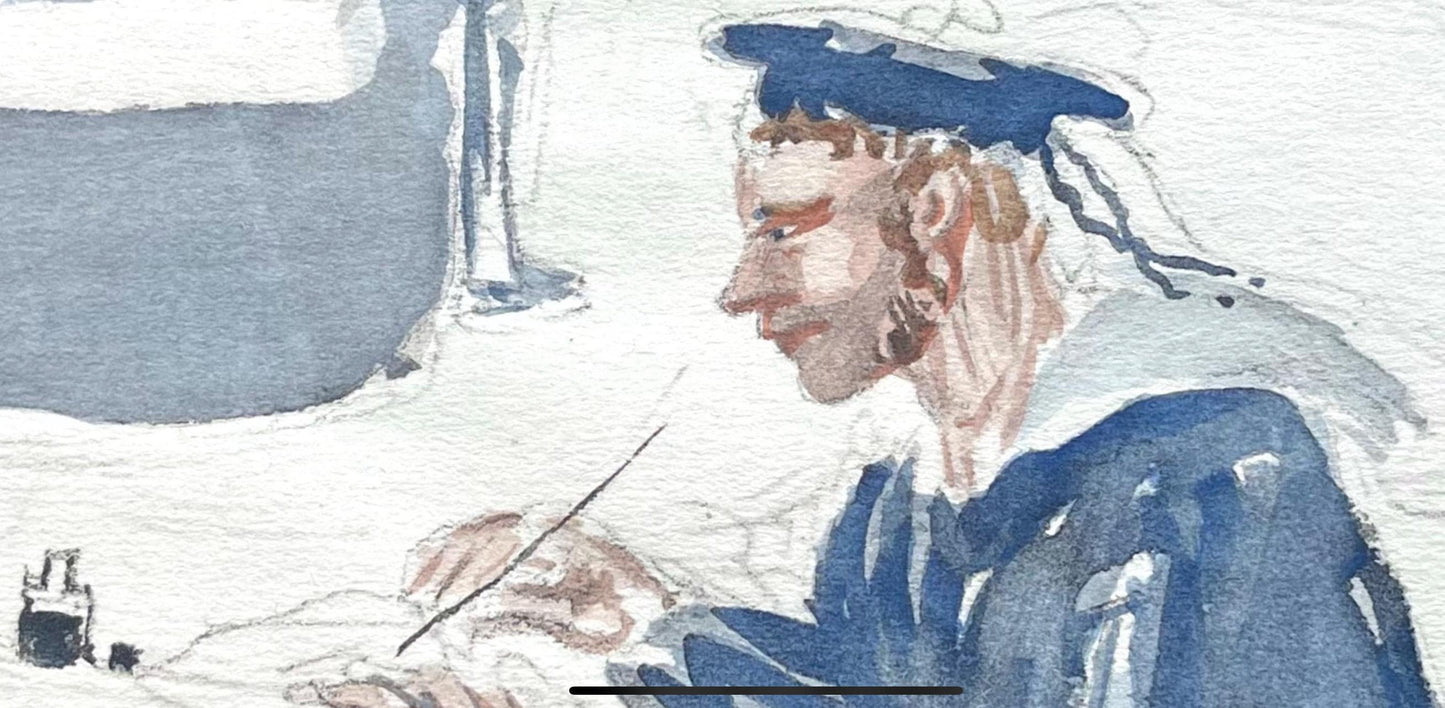 Henri De Toulouse-Lautrec, Composition, Toulouse-Lautrec, Album De Marine, Lithograph